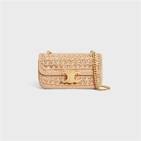 claude shoulder bag raffia.